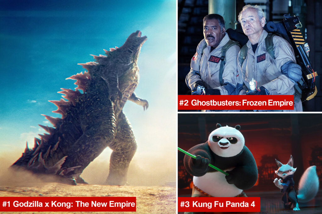 ‘Godzilla x Kong: The New Empire’ becomes the titan of the box office