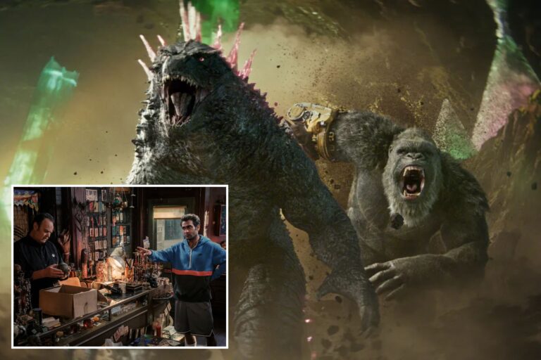 ‘Godzilla x Kong: The New Empire’ roars to an $80M opening as ‘Ghostbusters’ slips to #2