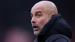 Guardiola not thinking about another Man City Treble