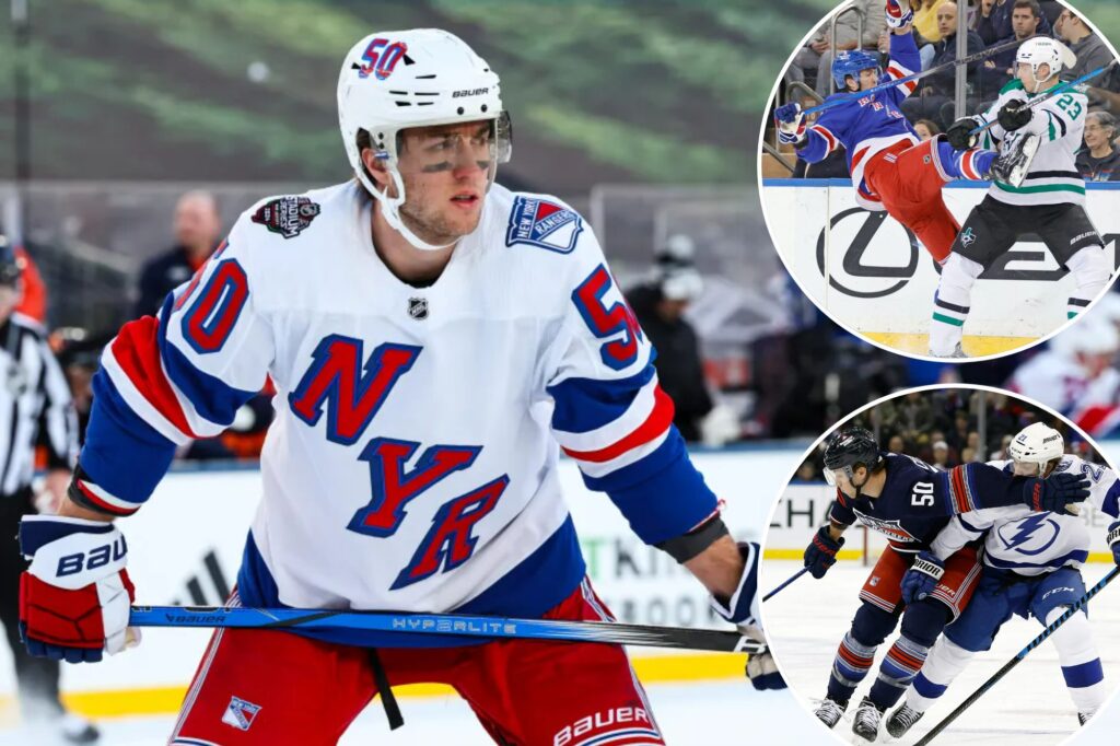 Hard-nosed rookie Will Cuylle proves time and time again why he’s crucial to Rangers’ success