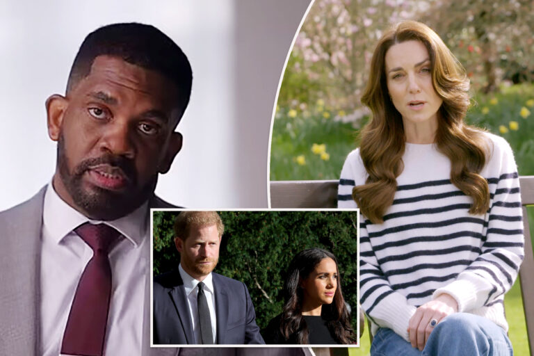 Harry and Meghan’s pal Christopher Bouzy claims royal family ‘lied’ to public about Kate Middleton’s cancer diagnosis