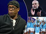 Ian Wright is praised for bringing up 'the elephant in the room' when discussing Pep Guardiola's achievements at Man City as they await hearing over 115 Premier League charges