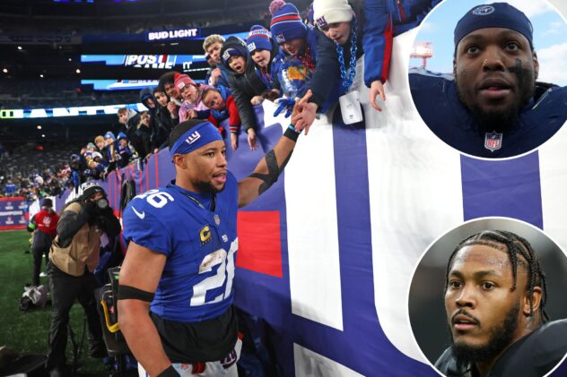 It’s a bad time for Saquon Barkley to run into free agency