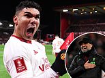 ITV will show Man United's mouthwatering clash with Liverpool, with BBC to televise a repeat of the 2021 final between Chelsea and Leicester... as broadcasters confirm TV picks for the FA Cup quarter-finals