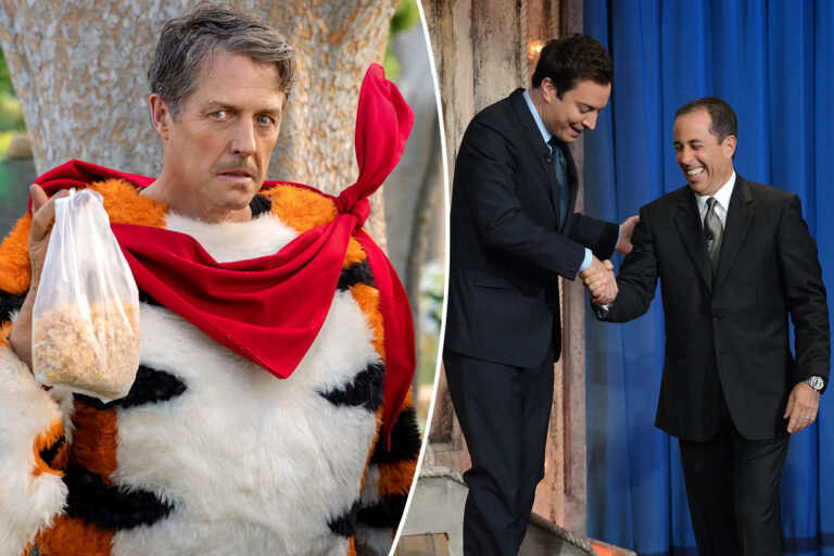 Jerry Seinfeld says ‘horrible’ Hugh Grant was a ‘pain in the ass’ on ‘Unfrosted’ set