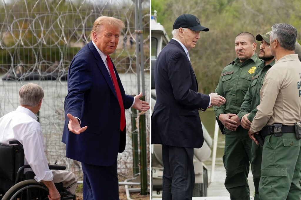 Joe Biden is losing the war for the border to Donald Trump