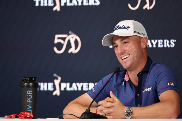 Justin Thomas takes asterisk jab at LIV Golf's Talor Gooch ahead of 2024 Players Championship