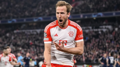 Kane scores two as stylish Bayern beat Lazio to reach quarter-finals