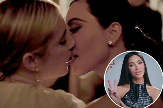 Kim Kardashian kisses Emma Roberts in new ‘American Horror Story: Delicate Part 2’ trailer