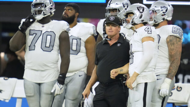 Las Vegas Raiders' former head coach Jon Gruden with a new job in football