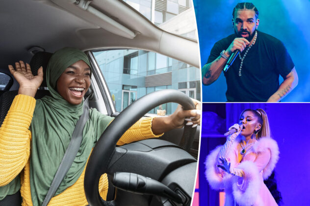 Listening to Ariana Grande, Drake and Eminem in your car can make you a better driver: study