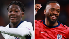 Mainoo and Toney set for England starts v Belgium