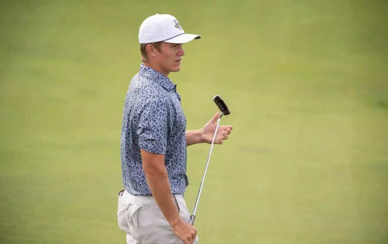 Marquette's Max Lyons makes hole-in-one on par 4, first ace of college career