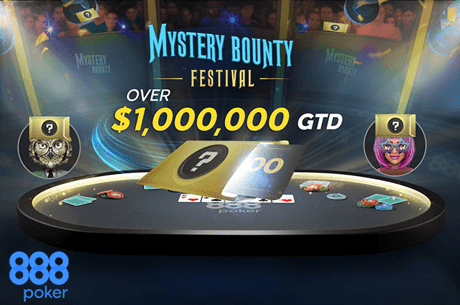 Massive Mystery Bounty Festival Hits 888poker Today!