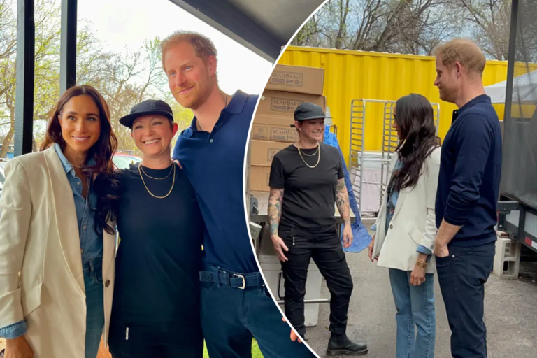 Meghan Markle styles double denim with $28k in jewelry on a date with Prince Harry