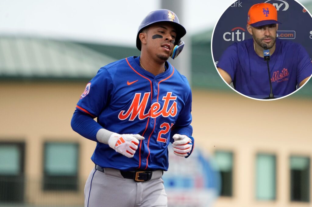 Mets send Mark Vientos to minors, off Opening Day roster after J.D. Martinez signing