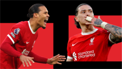 ‘Monumental’ - how Nunez & Van Dijk make difference to Liverpool's title bid