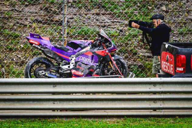 Morbidelli: "Good to have a normal crash and be okay" after MotoGP winter scare