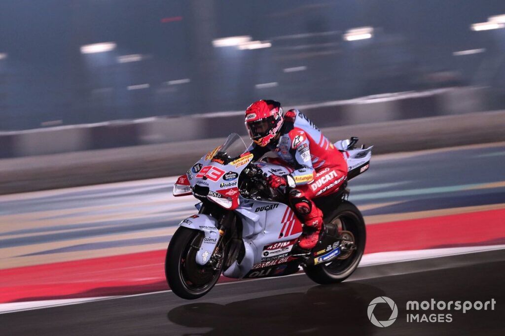 MotoGP Qatar GP: Marquez tops shortened second practice at wet Losail
