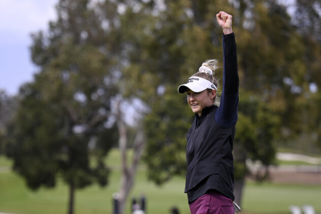 Nelly Korda returns to No. 1 after playoff victory at Seri Pak Championship