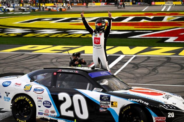 Nemechek cruises to dominant NASCAR Xfinity win at Las Vegas