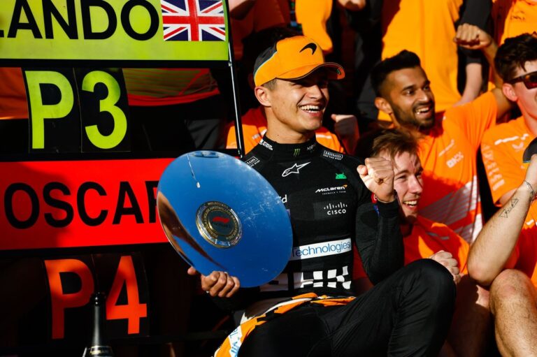 Norris: Potential for McLaren F1 team to improve puts "smile on my face"