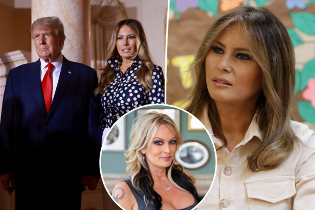 ‘Pissed’ Melania Trump wanted husband Donald to be ‘humiliated’ over Stormy Daniels sex scandal: book