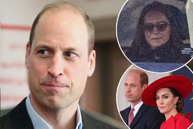 Prince William completely ignores question about Kate Middleton’s recovery
