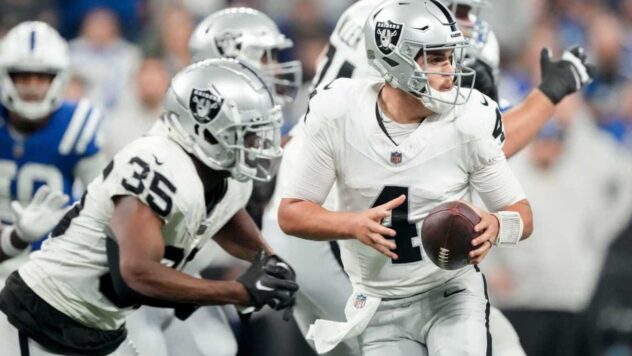 Raiders' Antonio Pierce thinks Aidan O'Connell deserves the right to compete for the starting QB spot
