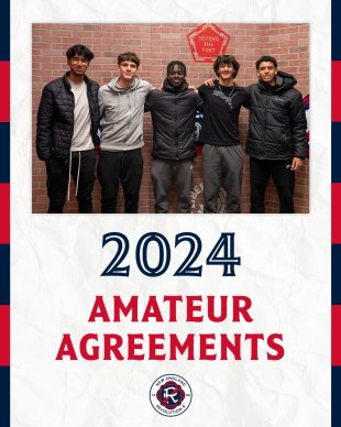 Revolution II sign 6 Academy Players to contracts