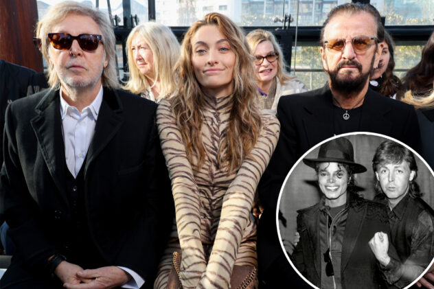 ‘Say Say Say’ what? Paris Jackson squishes between Beatles at Stella McCartney show after MJ-Macca feud