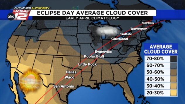 Science shows Texas Hill Country is the best place in the U.S. to view the total solar eclipse