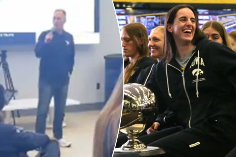 ‘Send Caitlin Clark packing’: West Virginia coach puts March Madness target on Iowa