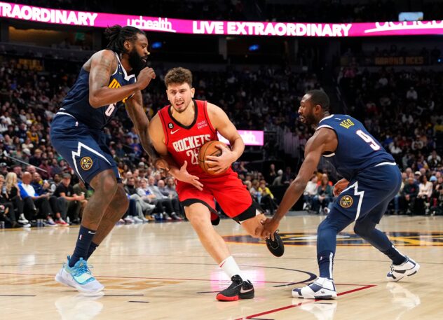 Sengun sets career mark with 45 points as Rockets down Spurs 114-101