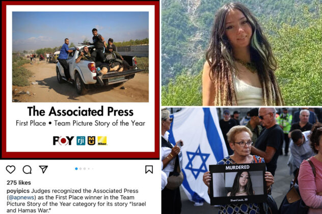 Shani Louk pic victory for AP proves yet again journos and profs love Hamas