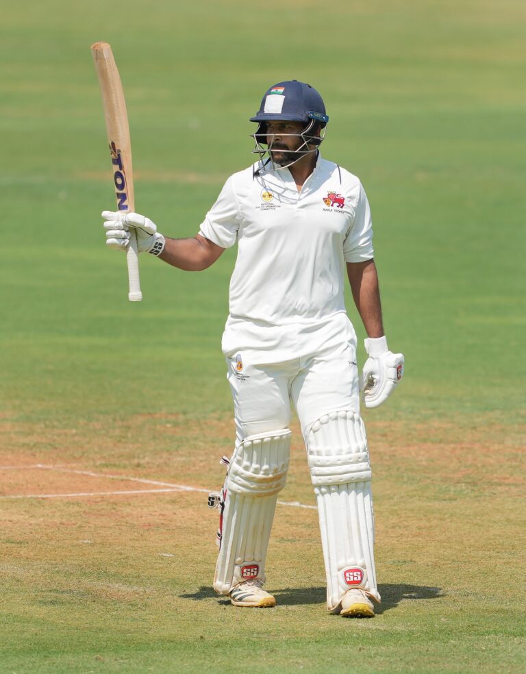 Shardul rescues Mumbai with bat and ball on 13-wicket opening day