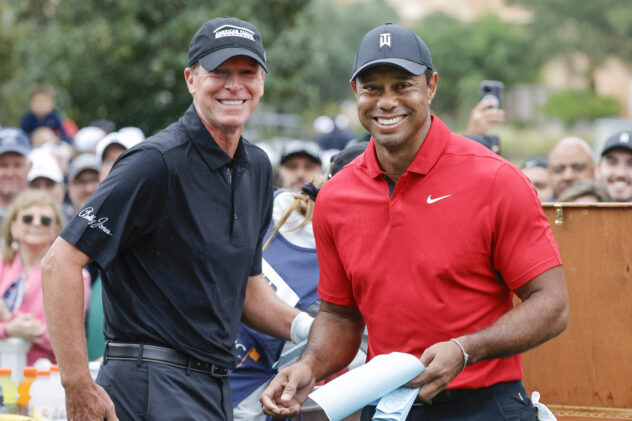 Steve Stricker says 'it's fun thinking about' pairing up with Tiger Woods for team event in New Orleans