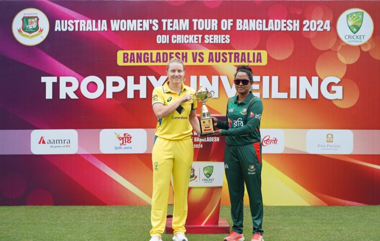 Sultana: We see Australia's players as idols, so playing with them is huge