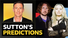 Sutton's Premier League predictions v The Zutons & Better Joy
