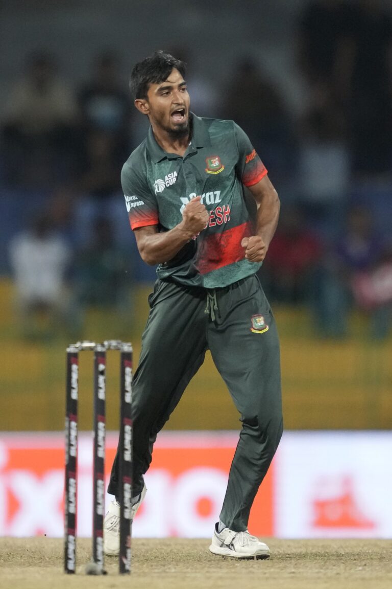 Tanzim Hasan Sakib ruled out of third ODI due to hamstring injury
