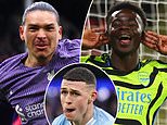 The Premier League title race is the closest for years with Liverpool, Man City and Arsenal separated by just two points... but which of the contenders has the toughest fixtures with 11 games left?