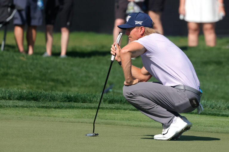 The sixth hole at Bay Hill claimed another victim Saturday, this time Jake Knapp making 12