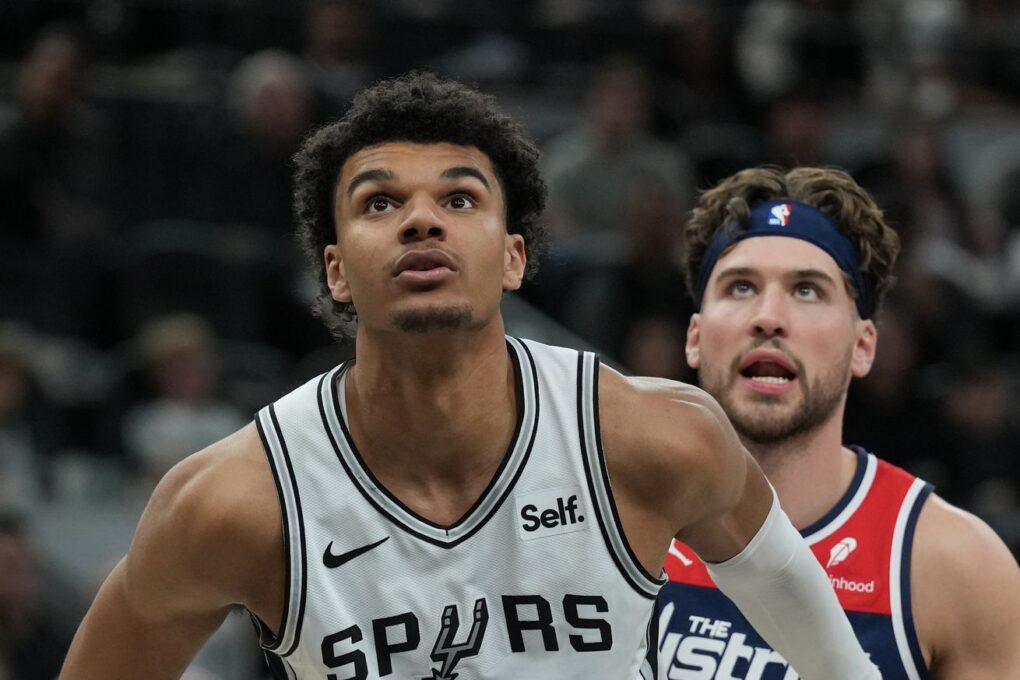 The Spurs have converted Dominick Barlow from a two-way to a standard contract