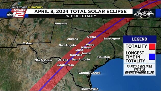These Texas state parks will be in the path of totality for the April 8 solar eclipse