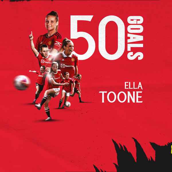 Toone hits half-century of United goals