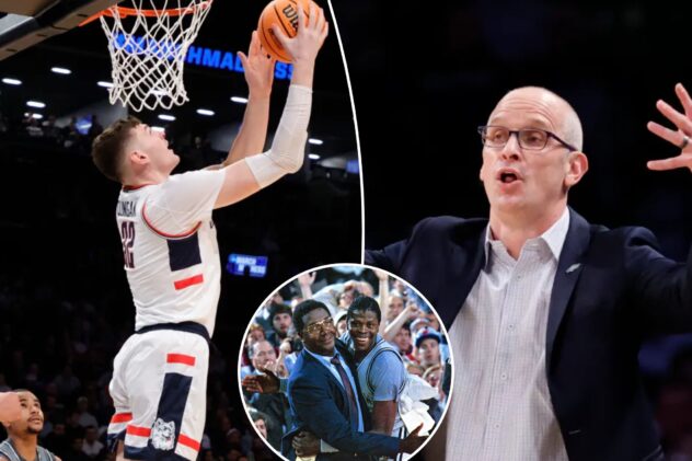 UConn evoking memories of Georgetown’s 1985 dominance