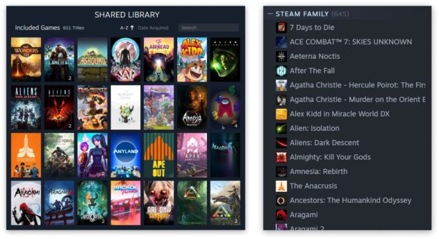 Valve launches new Steam Families household game sharing tools