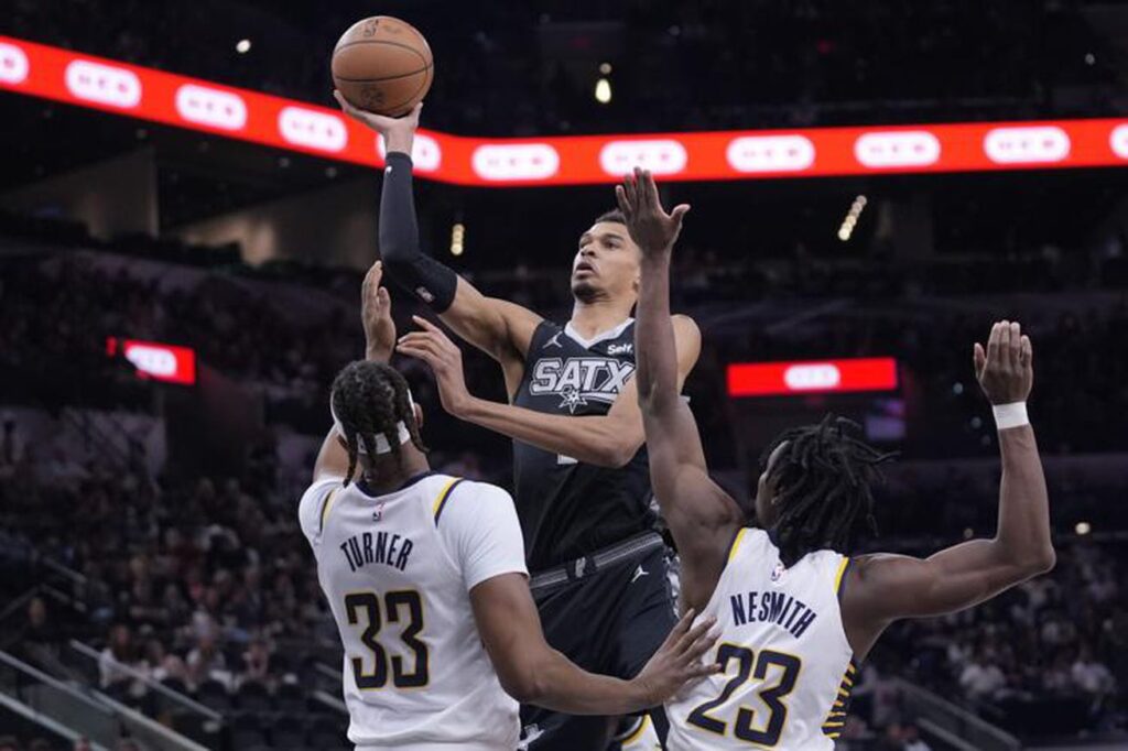 Victor Wembanyama puts on another all-around masterclass in win versus Pacers