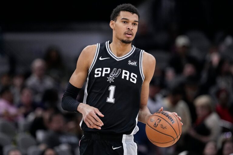 Victor Wembanyama questionable for Tuesday night game against Rockets