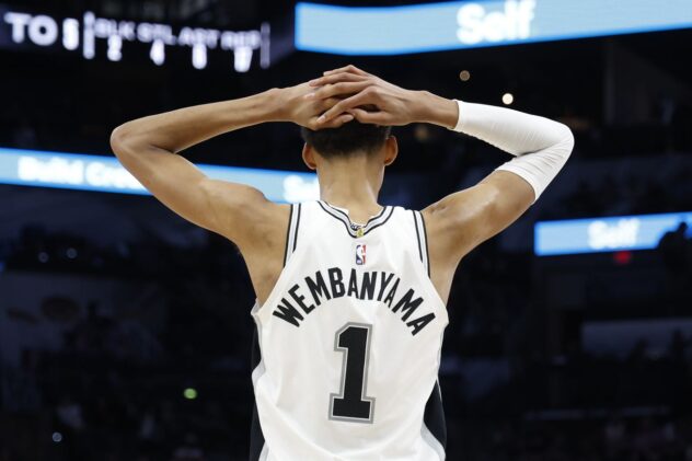 Victor Wembanyama’s competitiveness is showing on and off the court